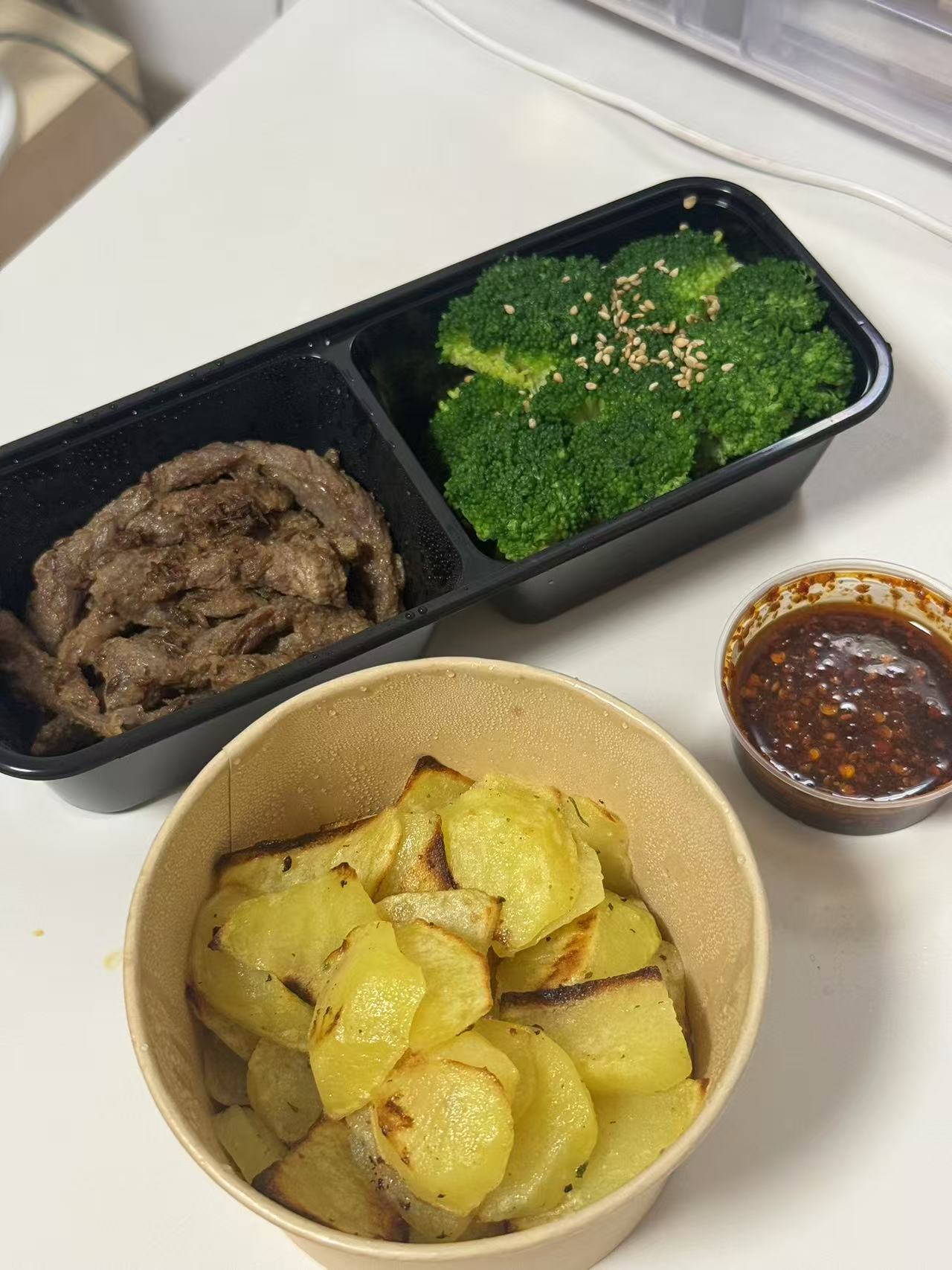 牛肉西兰花土豆